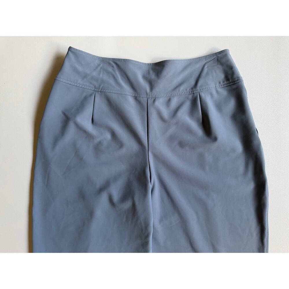 Athleta Women's Blue Gray Stellar Crop Trousers Pants Plus Size 16 - Picture 8 of 14